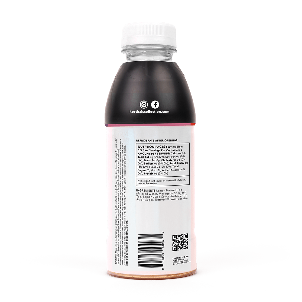 Korthal's Collection No. 533 Kratom Cold Brew Tea White Maeng Da, 3 Pack - korthals - collection