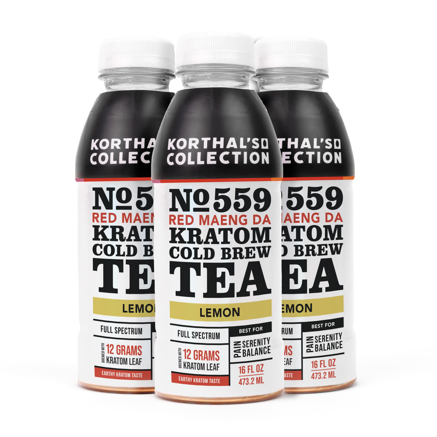 Kratom Cold Brew Teas, 3 Pack - korthals - collection