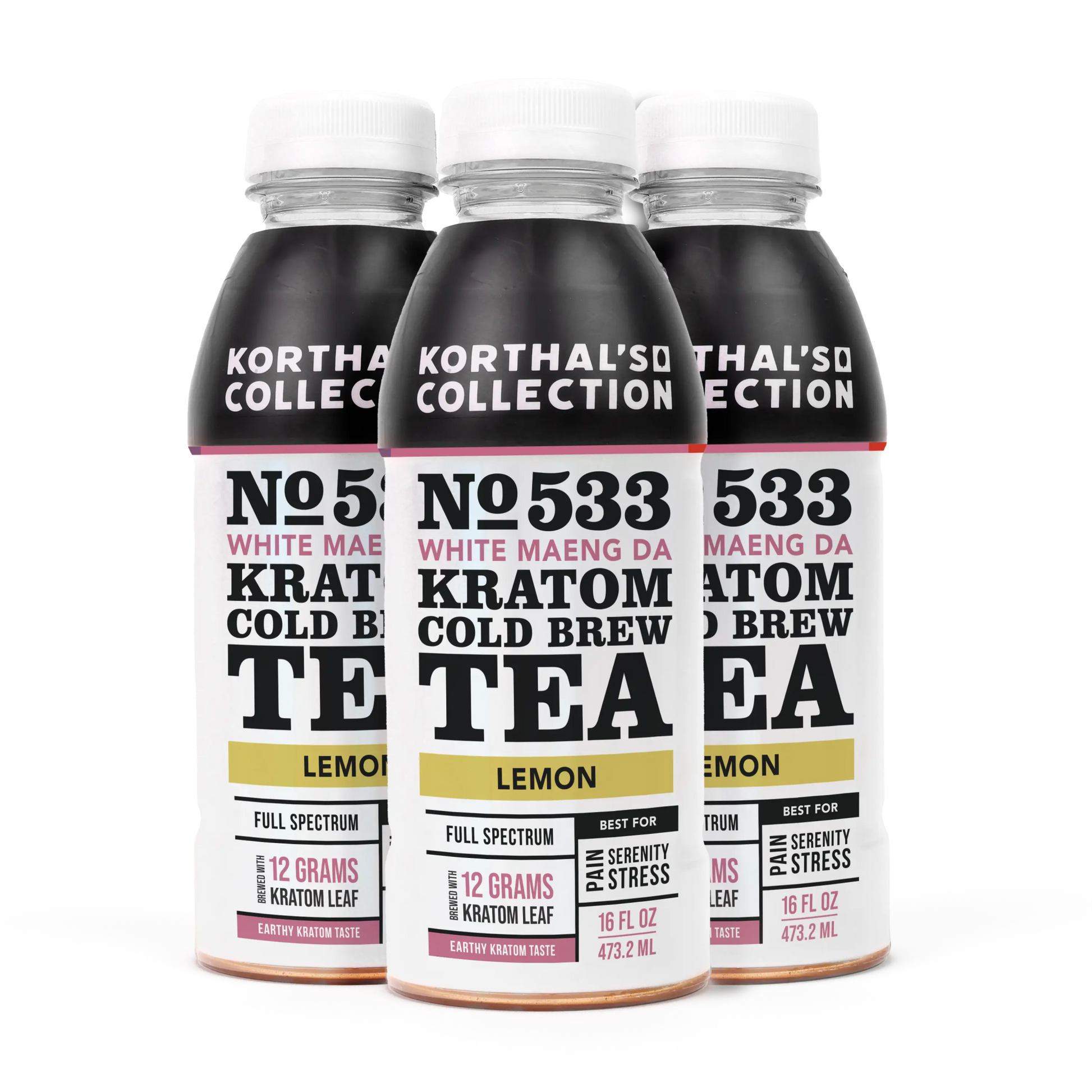 Kratom Cold Brew Teas, 3 Pack - korthals - collection