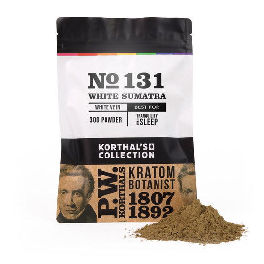 No 131 White Sumatra Kratom Powder - korthals - collection
