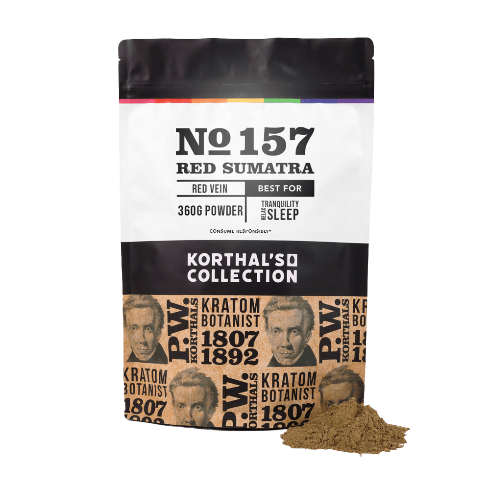 No 157 Red Sumatra Kratom Powder - korthals - collection