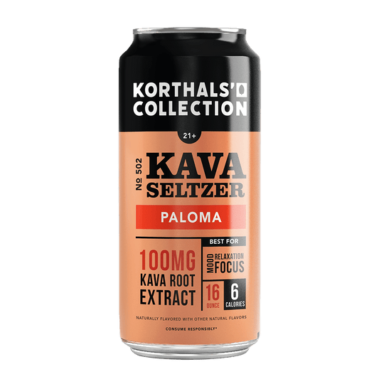 No 502 Kava Seltzer Paloma 16oz - 4 pack - korthals - collection