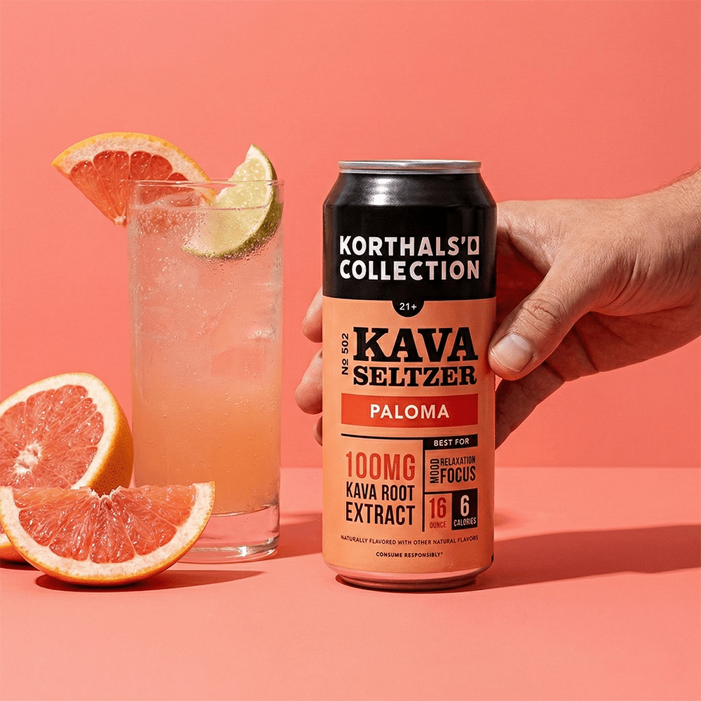 No 502 Kava Seltzer Paloma 16oz - 4 pack - korthals - collection