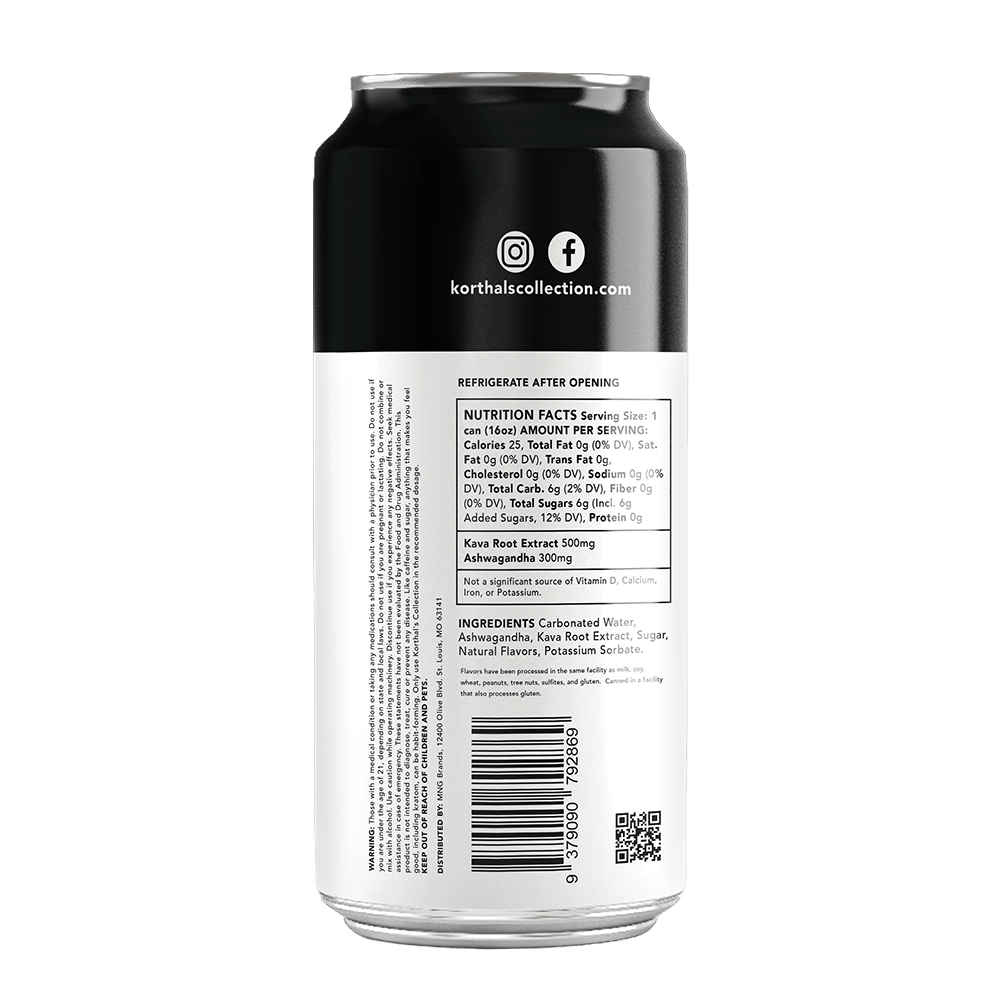 No. 505 Kava Seltzer - Hops + Orange, 4 Pack - korthals - collection