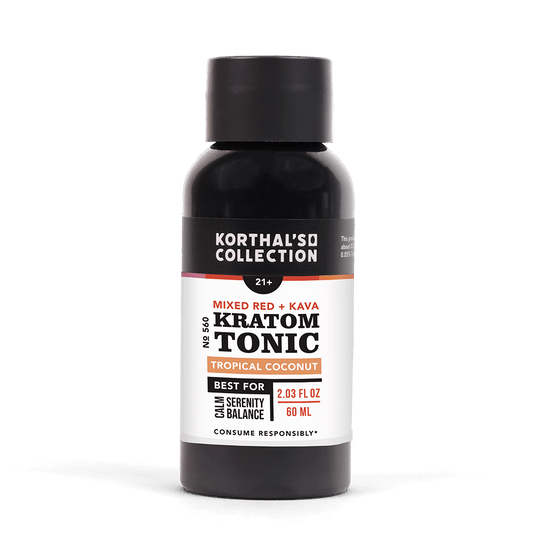 No. 560 Mixed Red Kratom & Kava Tonic, 3 Pack - korthals - collection