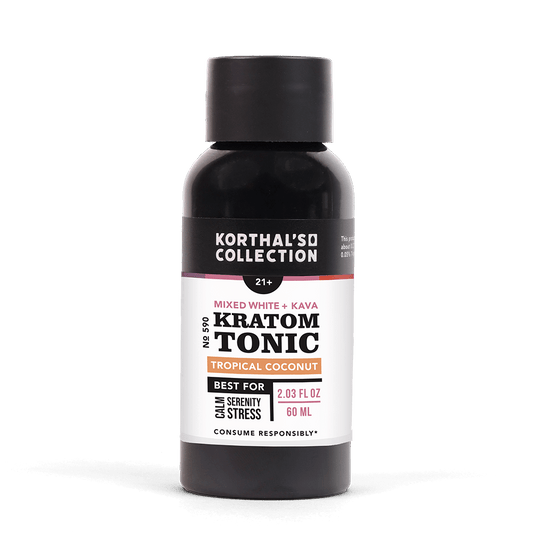 No. 590 Mixed White Kratom & Kava Tonic - korthals - collection