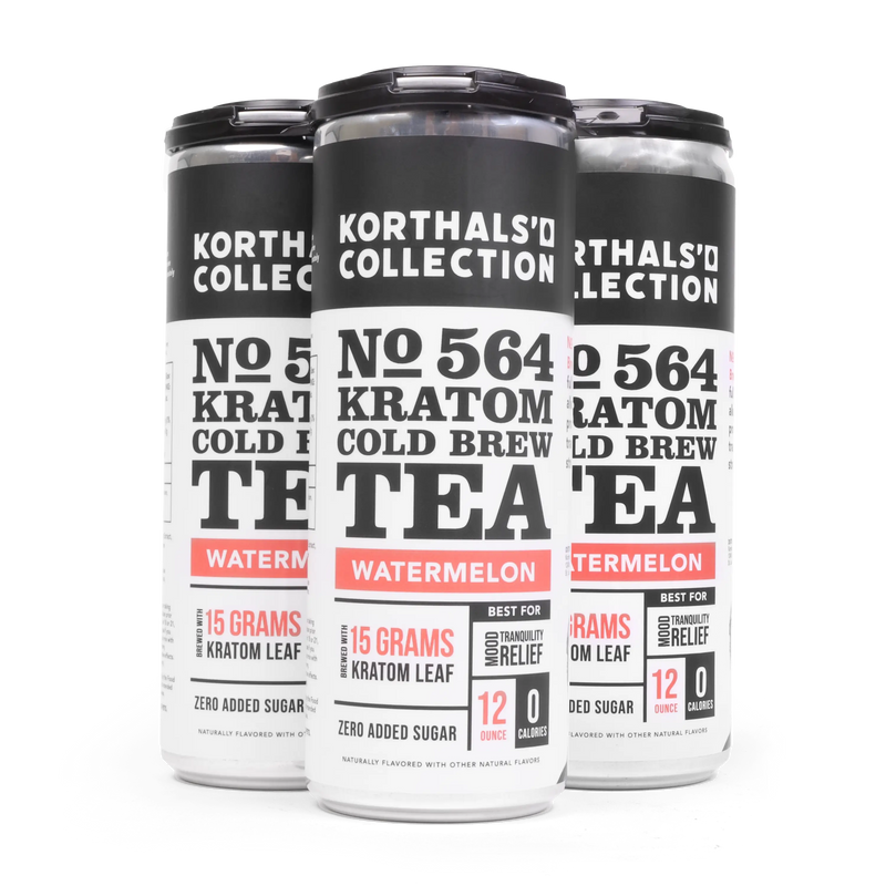 No. 564 Kratom Cold Brew Tea - Watermelon, 4 Pack