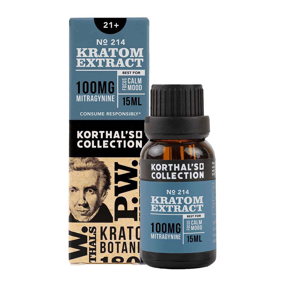 Box of 12 No. 214 Korthal Collection Kratom Extract - korthals - collection