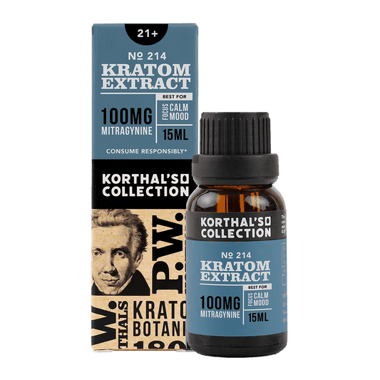 Box of 12 No. 214 Korthal Collection Kratom Extract - korthals - collection