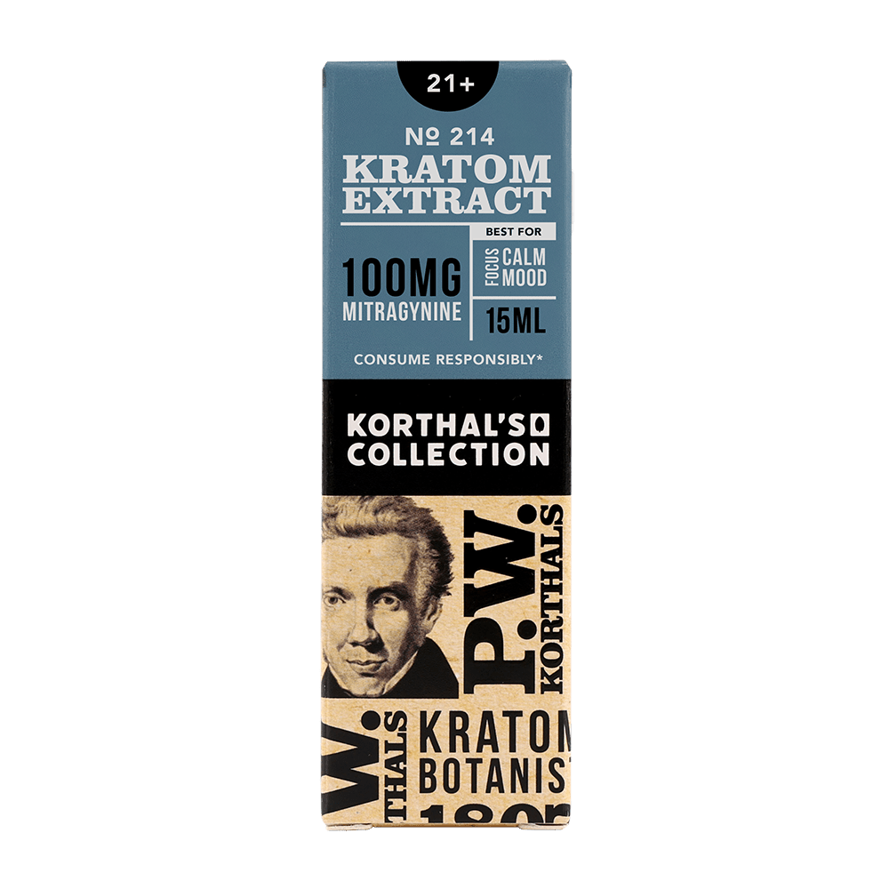 Box of 12 No. 214 Korthal Collection Kratom Extract - korthals - collection