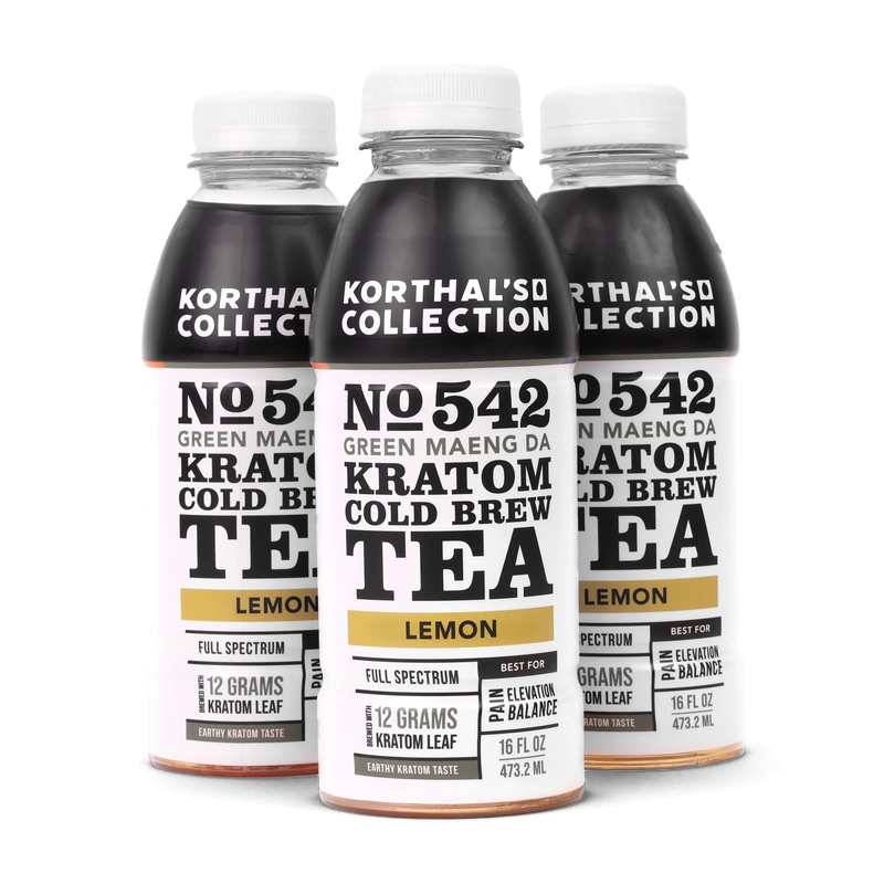 Kratom Cold Brew Teas, 3 Pack