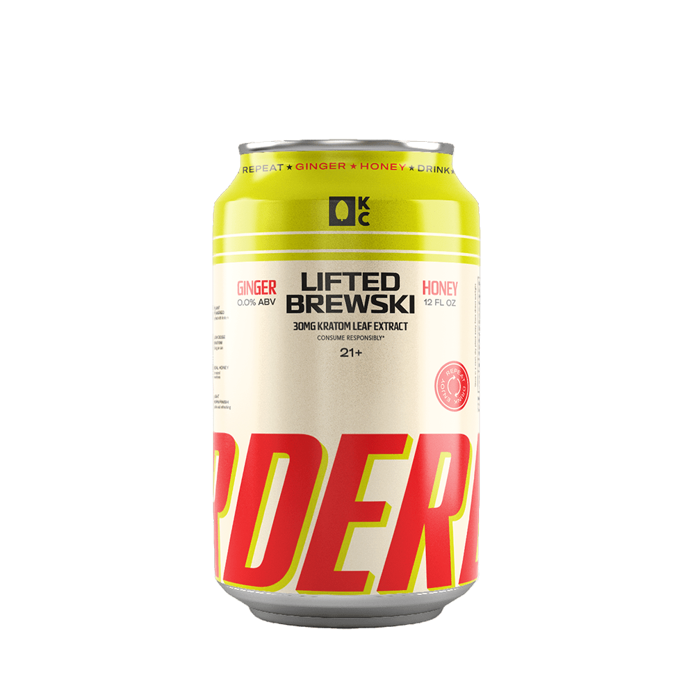 DER Ginger Honey Lifted Kratom Brewski, 30mg, 4 Pack - korthals-collection
