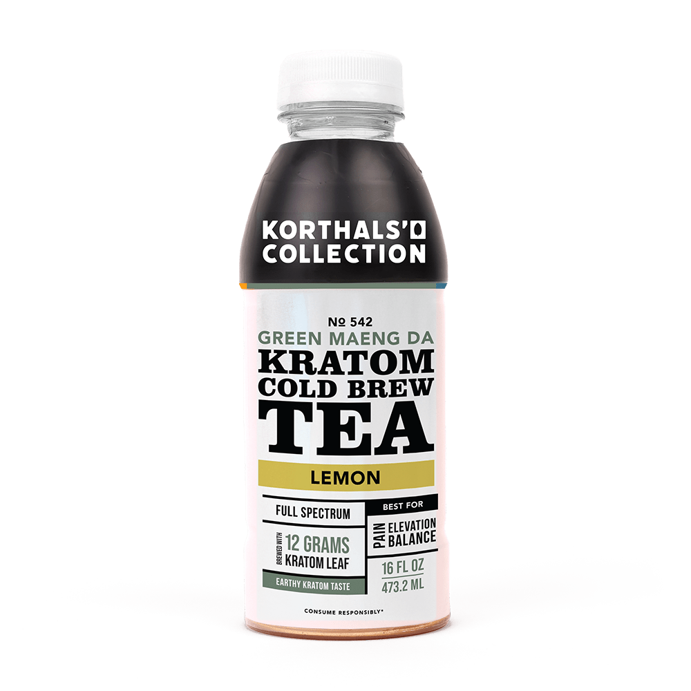 Korthal's Collection No. 542 Kratom Cold Brew Tea Green Maeng Da, 3 Pack - korthals - collection
