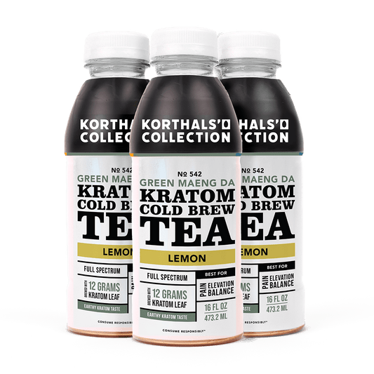 Korthal's Collection No. 542 Kratom Cold Brew Tea Green Maeng Da, 3 Pack - korthals - collection