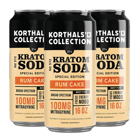 Korthal's Collection No. 572 Rum Cake Soda - Special Edition 4 Pack - korthals - collection