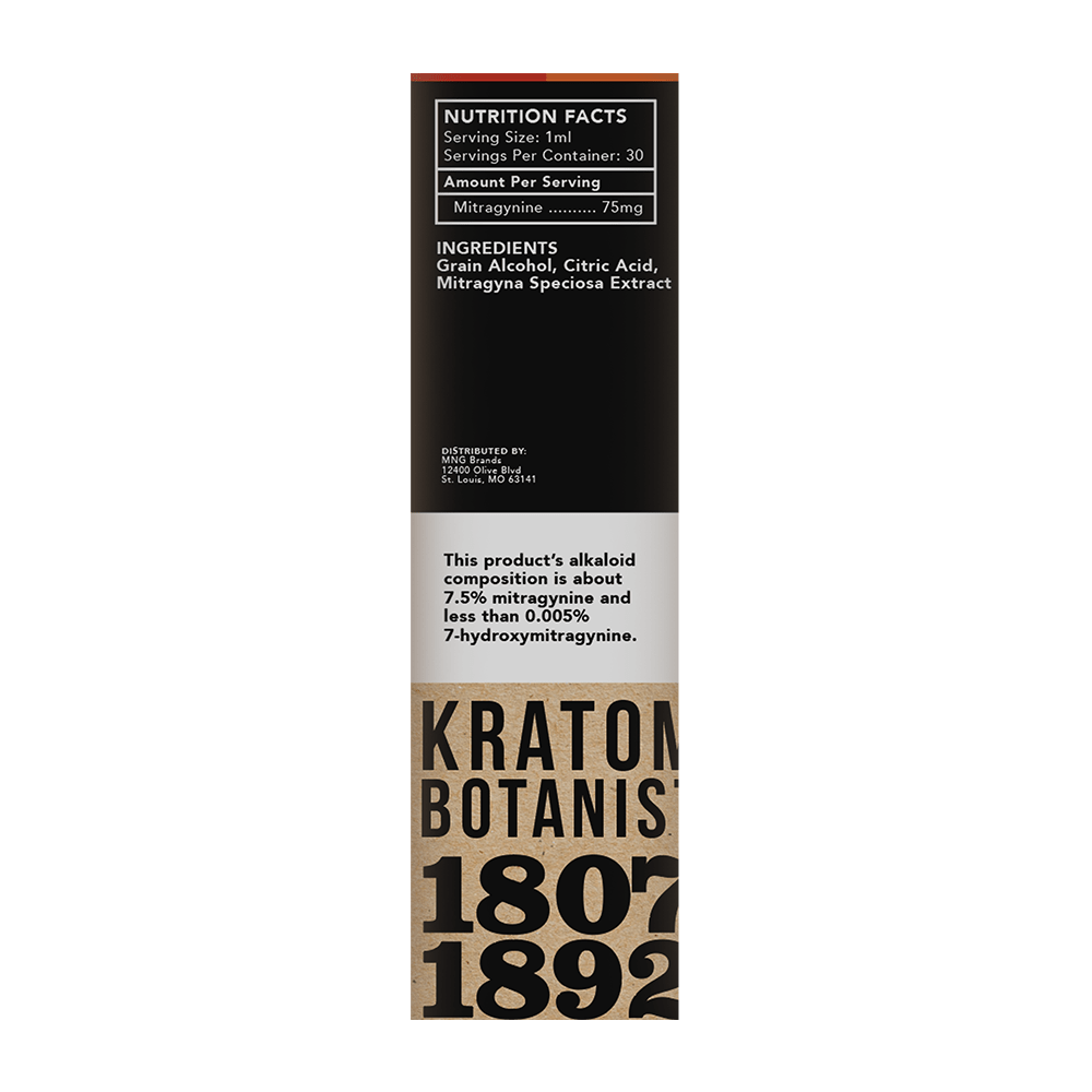 Kratom Alpha Tincture - korthals - collection
