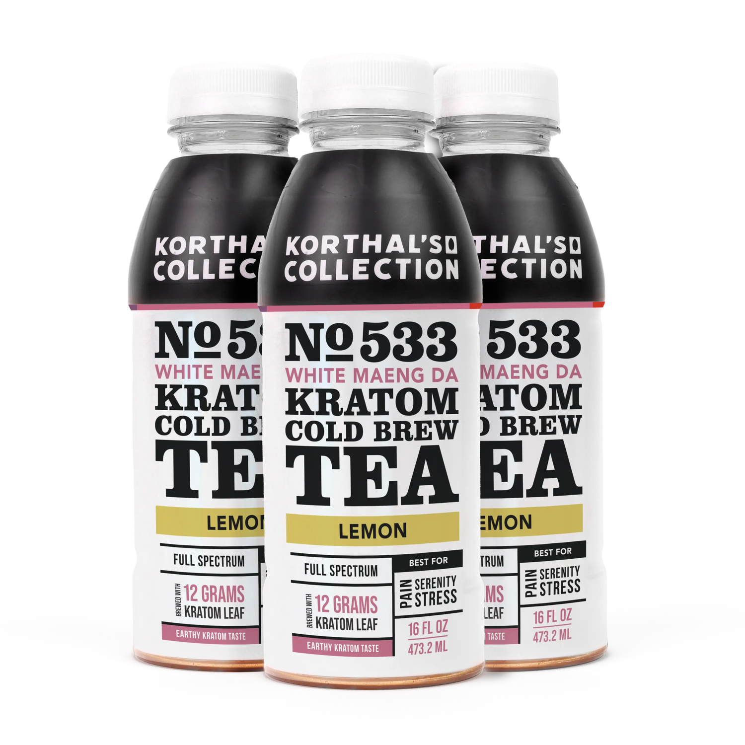 Kratom Cold Brew Teas, 3 Pack - korthals - collection