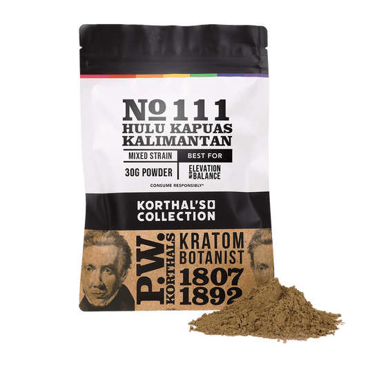 No 111 Hulu Kapuas Kalimantan Kratom Powder - korthals - collection