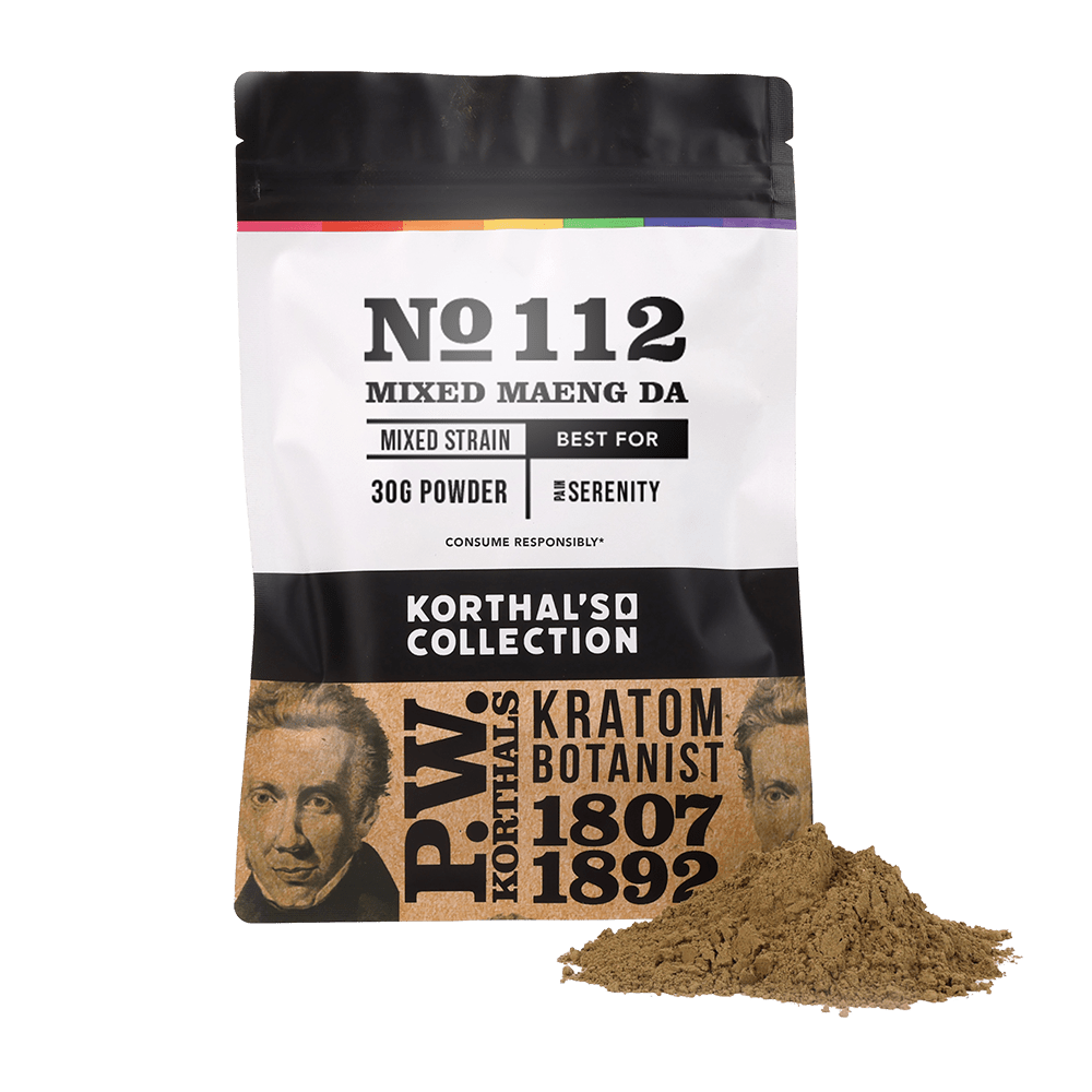 No 112 Mixed Maeng Da Kratom Powder - korthals - collection