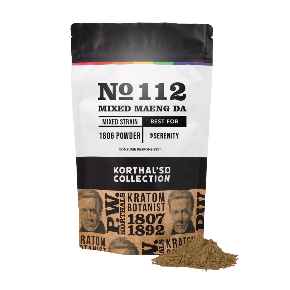 No 112 Mixed Maeng Da Kratom Powder - korthals - collection