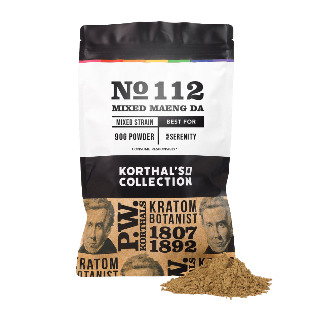 No 112 Mixed Maeng Da Kratom Powder - korthals - collection