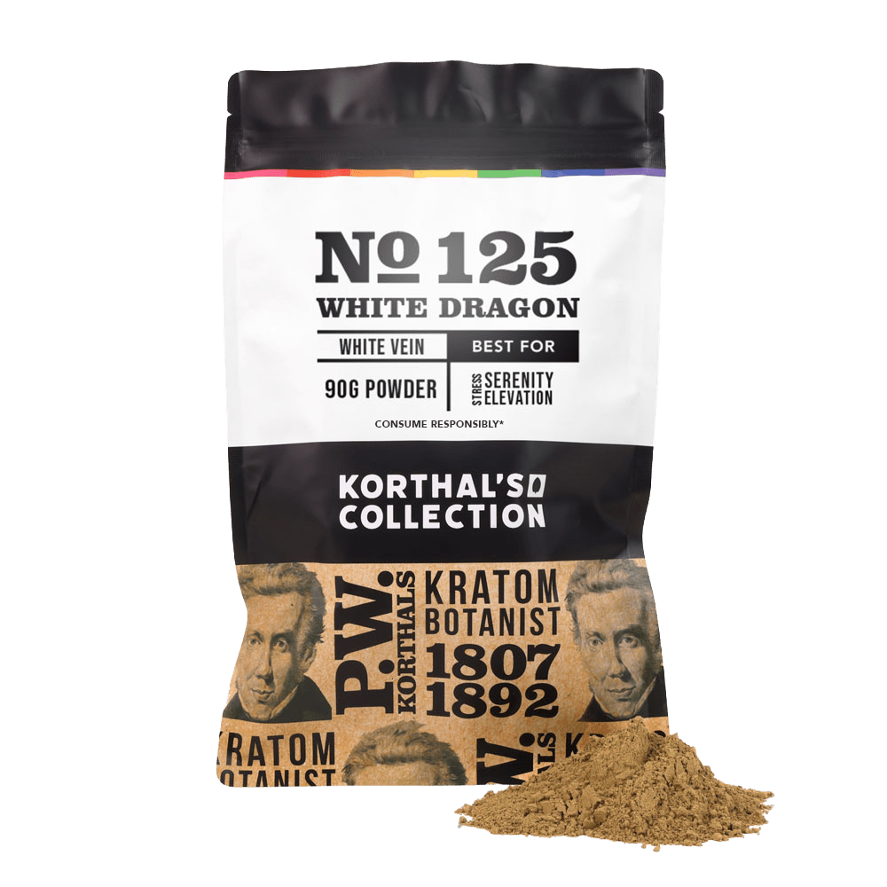 No 125 White Dragon Kratom Powder - korthals - collection