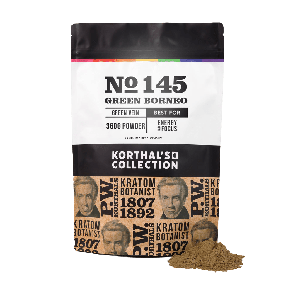 No 145 Green Borneo Kratom Powder - korthals - collection