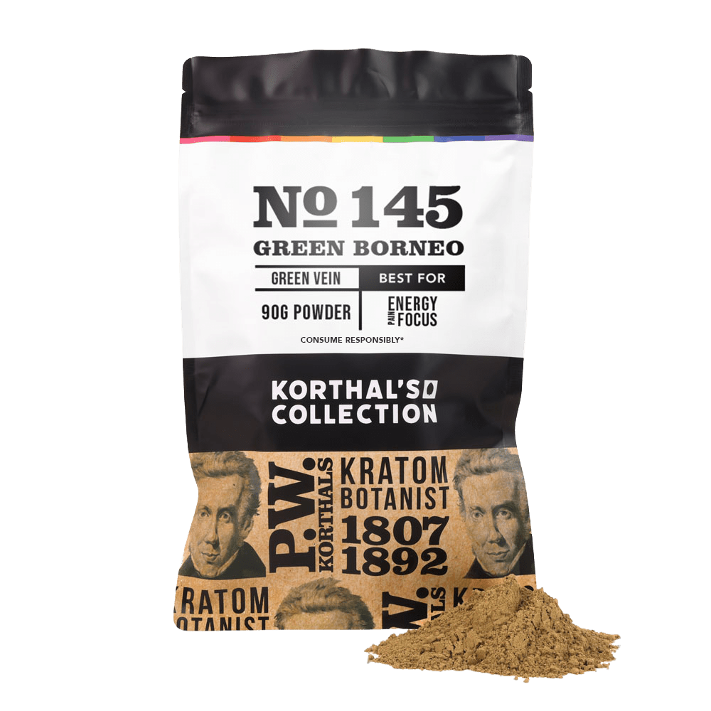 No 145 Green Borneo Kratom Powder - korthals - collection