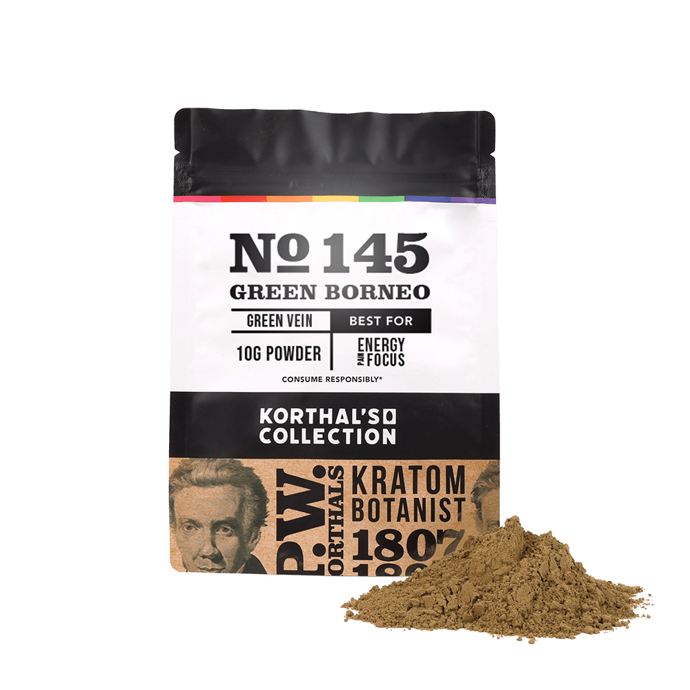 No 145 Green Borneo Kratom Powder - korthals - collection