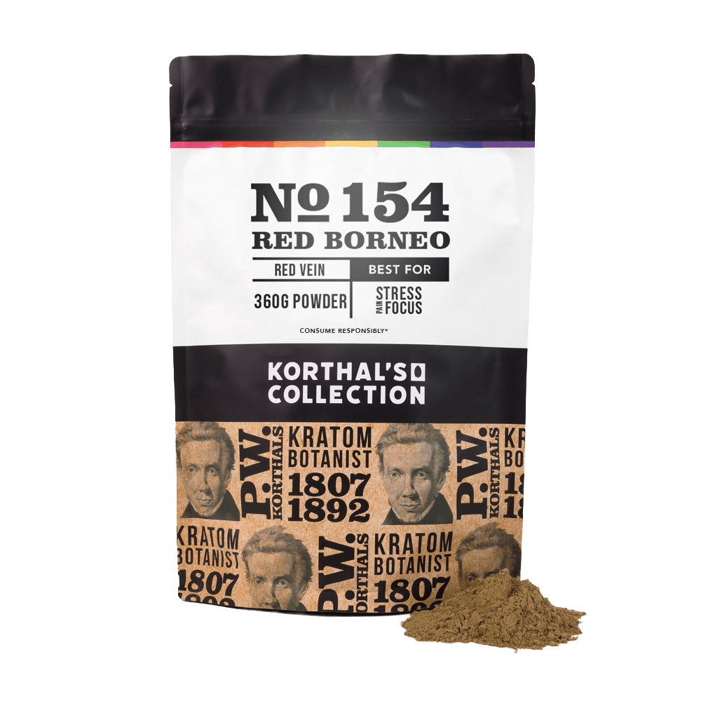 No 154 Red Borneo Kratom Powder - korthals - collection