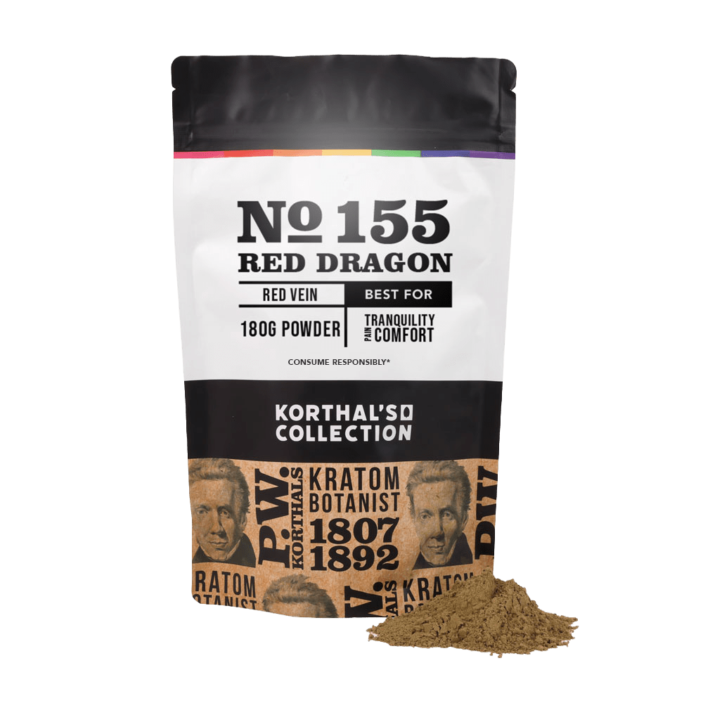 No 155 Red Dragon Kratom Powder - korthals - collection