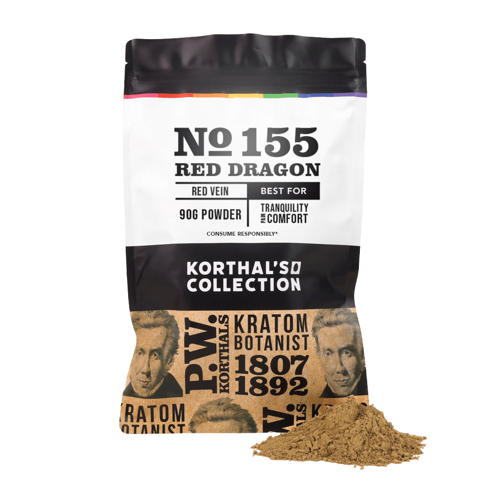 No 155 Red Dragon Kratom Powder - korthals - collection