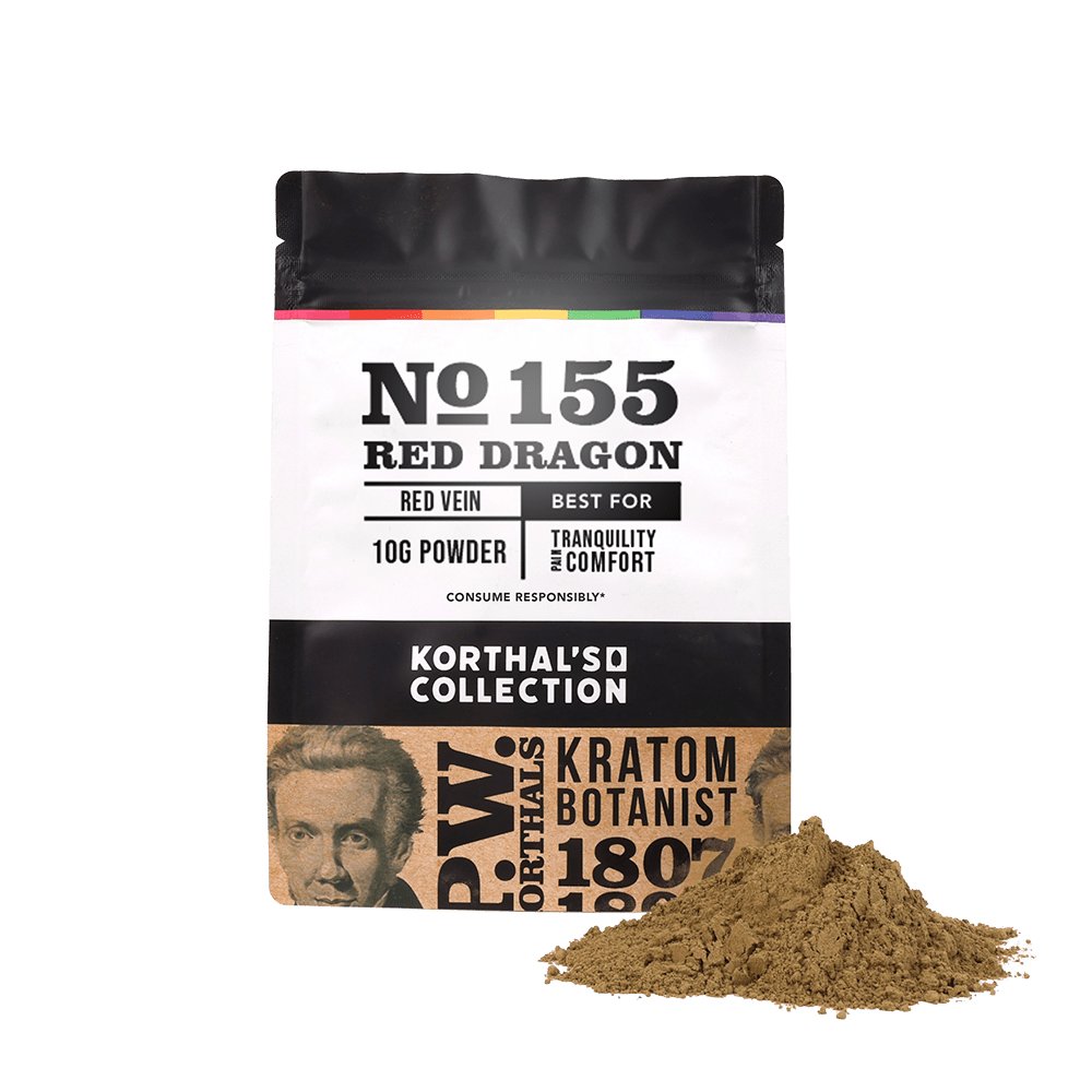 No 155 Red Dragon Kratom Powder - korthals - collection