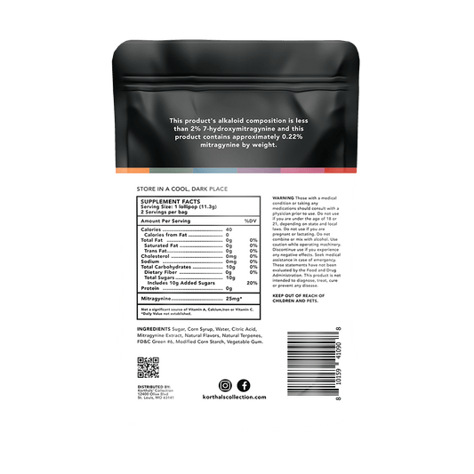 No. 357 Kratom Lollipops 2pk (25mg each) - korthals - collection