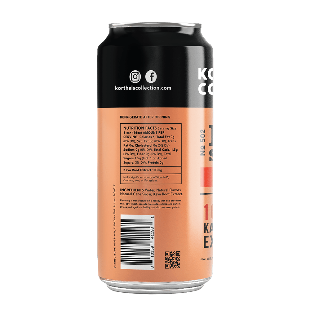 No 502 Kava Seltzer Paloma 16oz - 4 pack - korthals - collection