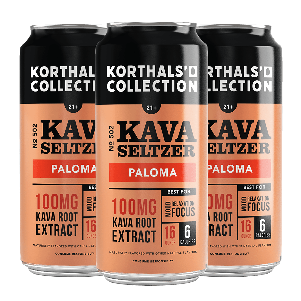 No 502 Kava Seltzer Paloma 16oz - 4 pack - korthals - collection