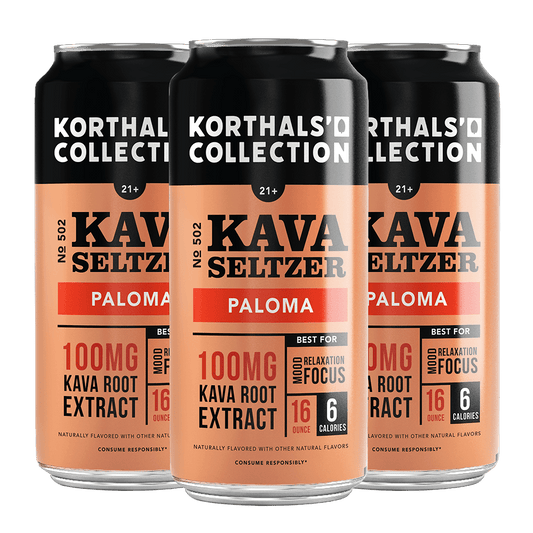 No 502 Kava Seltzer Paloma 16oz - 4 pack - korthals - collection