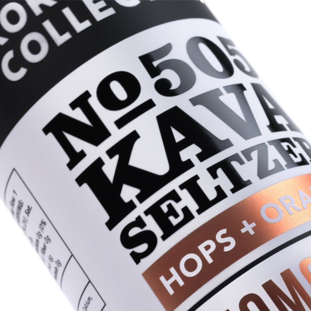 No. 505 Kava Seltzer - Hops + Orange, 4 Pack - korthals - collection