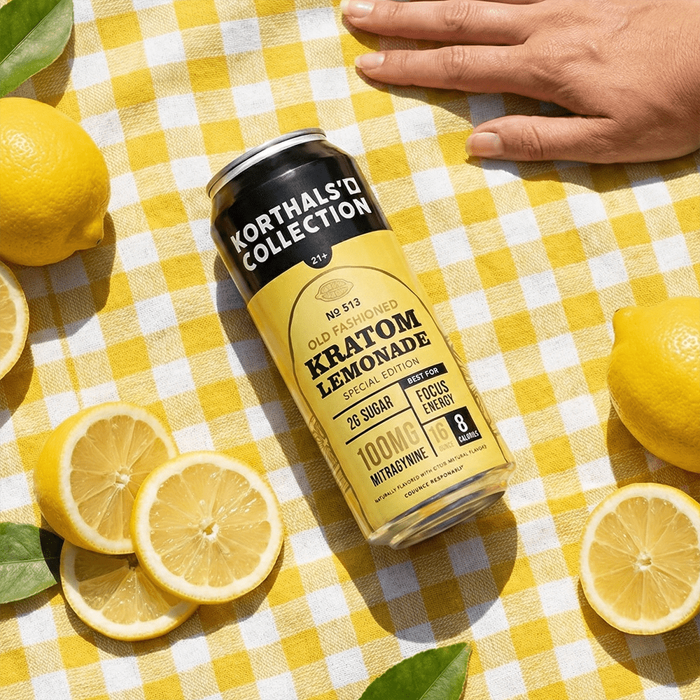 No. 513 Kratom Old Fashion Lemonade 16oz - 4pk - korthals - collection
