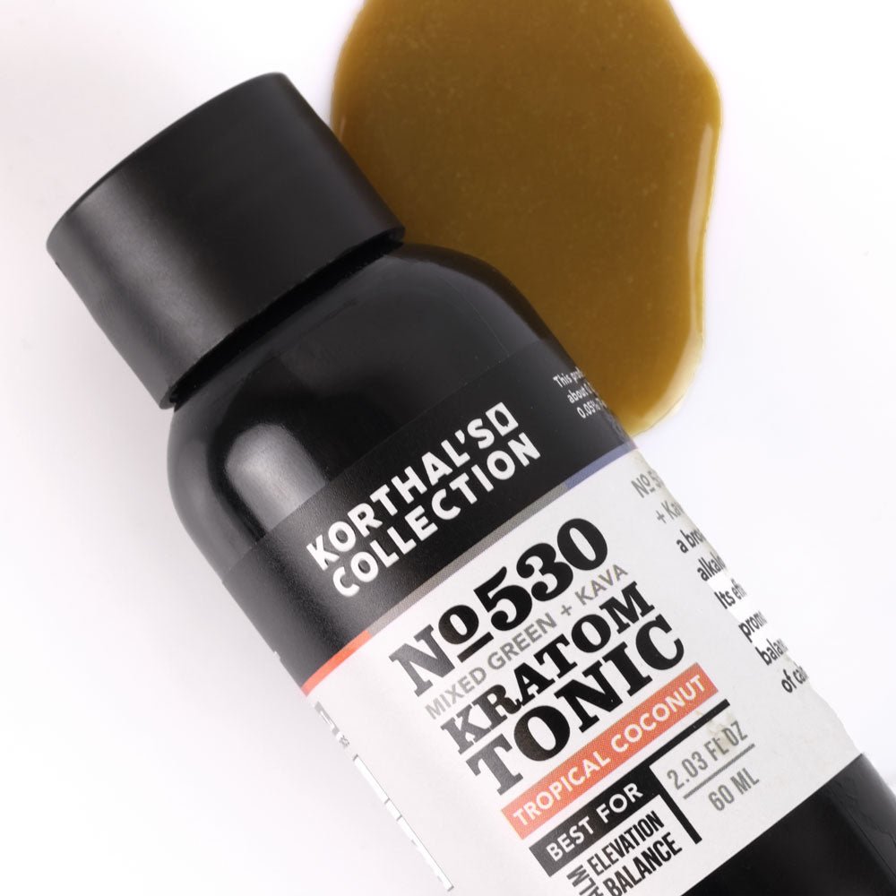 No. 530 Mixed Green Kratom & Kava Tonic, 3 Pack - korthals - collection