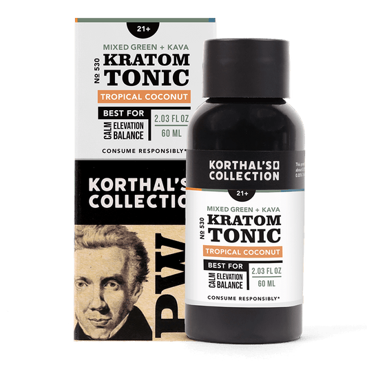 No. 530 Mixed Green Kratom & Kava Tonic - korthals - collection