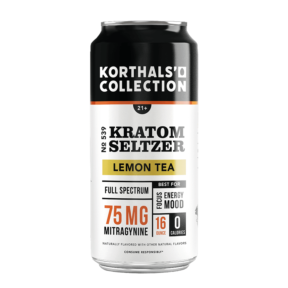 No. 539 Lemon Kratom Seltzer, 4 Pack - korthals - collection