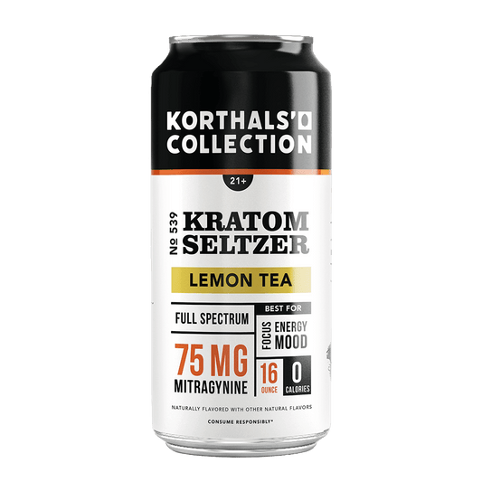 No. 539 Lemon Kratom Seltzer, 4 Pack - korthals - collection