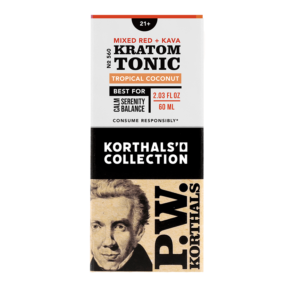 No. 560 Mixed Red Kratom & Kava Tonic, 3 Pack - korthals - collection