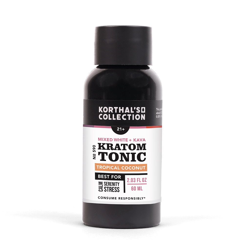 No. 590 Mixed White Kratom & Kava Tonic - korthals - collection