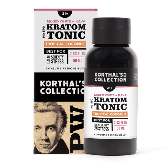 No. 590 Mixed White Kratom & Kava Tonic - korthals - collection