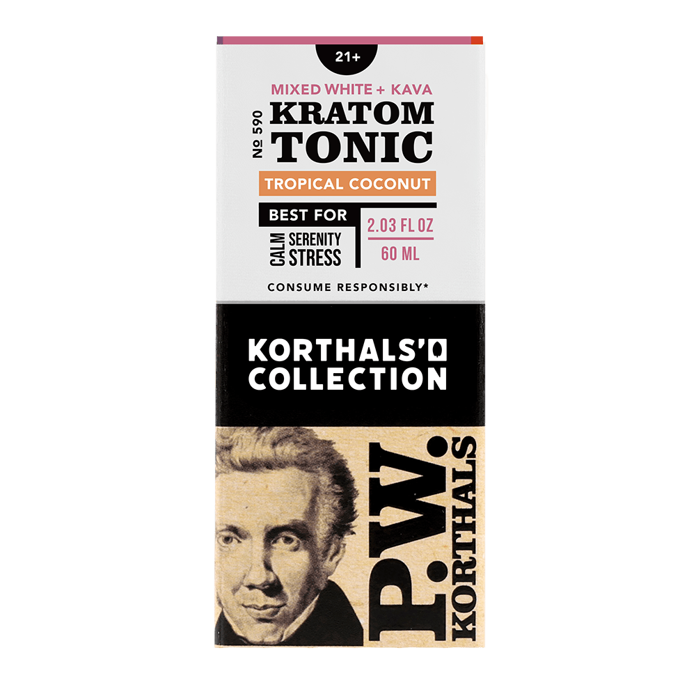 No. 590 Mixed White Kratom & Kava Tonic - korthals - collection