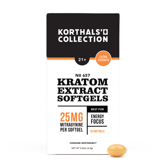 No. 657 Kratom Extract Softgels - korthals - collection
